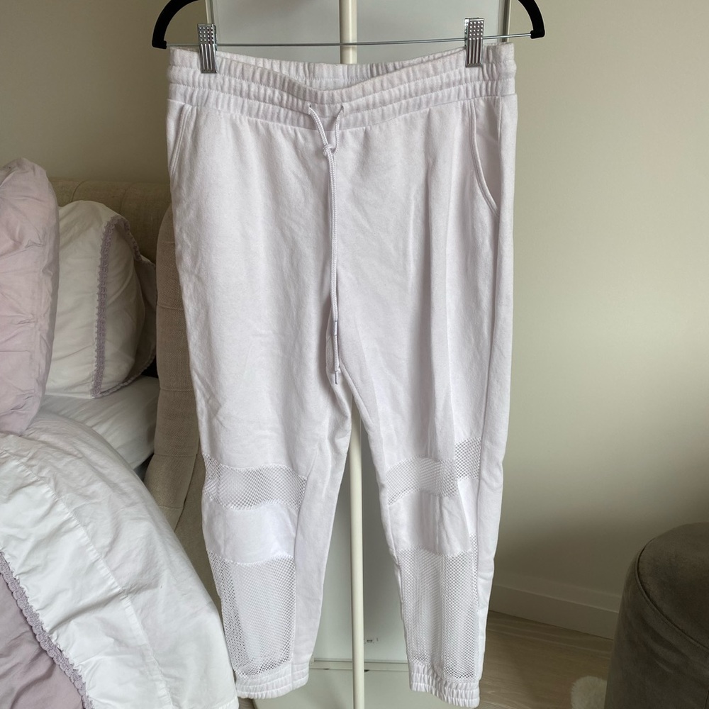Garage sweatpants with mesh,